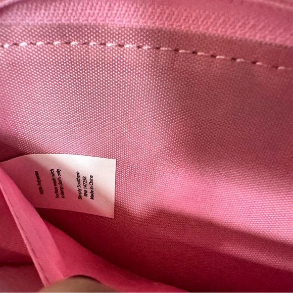 Simply Southern Pink Wallet with Owl Design - Picture 7 of 10